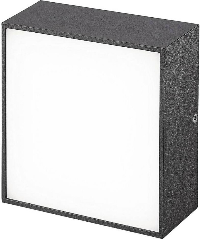 Utendørs LED-vegglampe CMD 9023, 14 x 14 cm