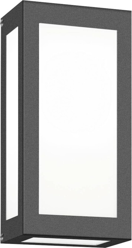 Utendørs vegglampe Aqua Rain, antrasitt