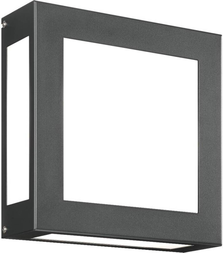 Utendørs LED-vegglampe Aqua Legendo, antrasitt