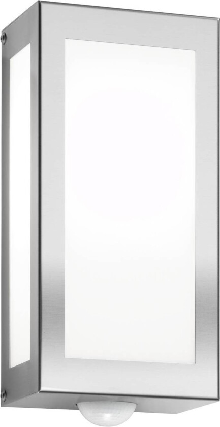 Utevegglampe Aqua Rain, rustfritt stål, sensor