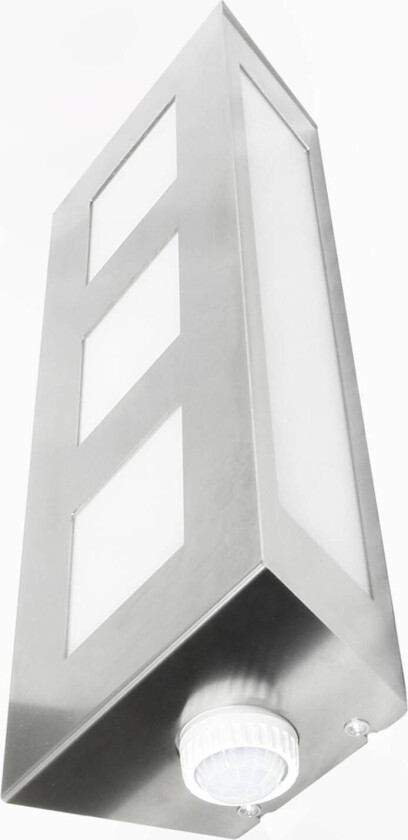 Attraktiv Trilo utendørs vegglampe med sensor