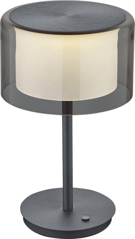 Grand Smoke LED-bordlampe, antrasitt