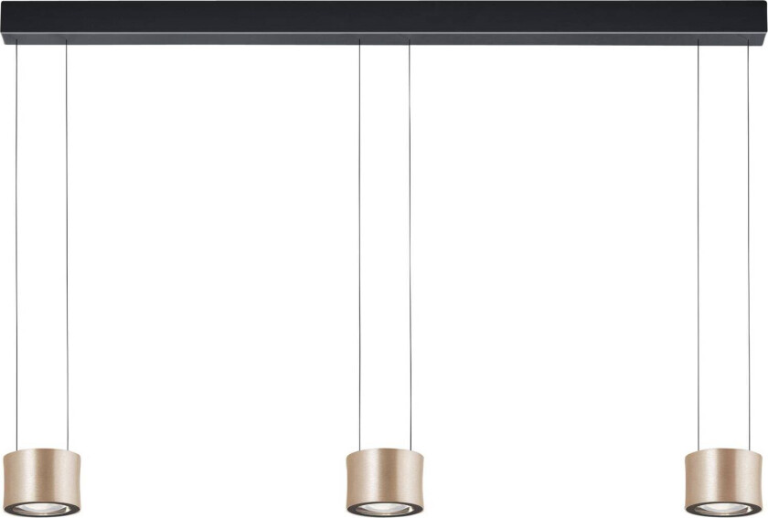 Impulse anheng 3flg. nedtonet til varmt roségull