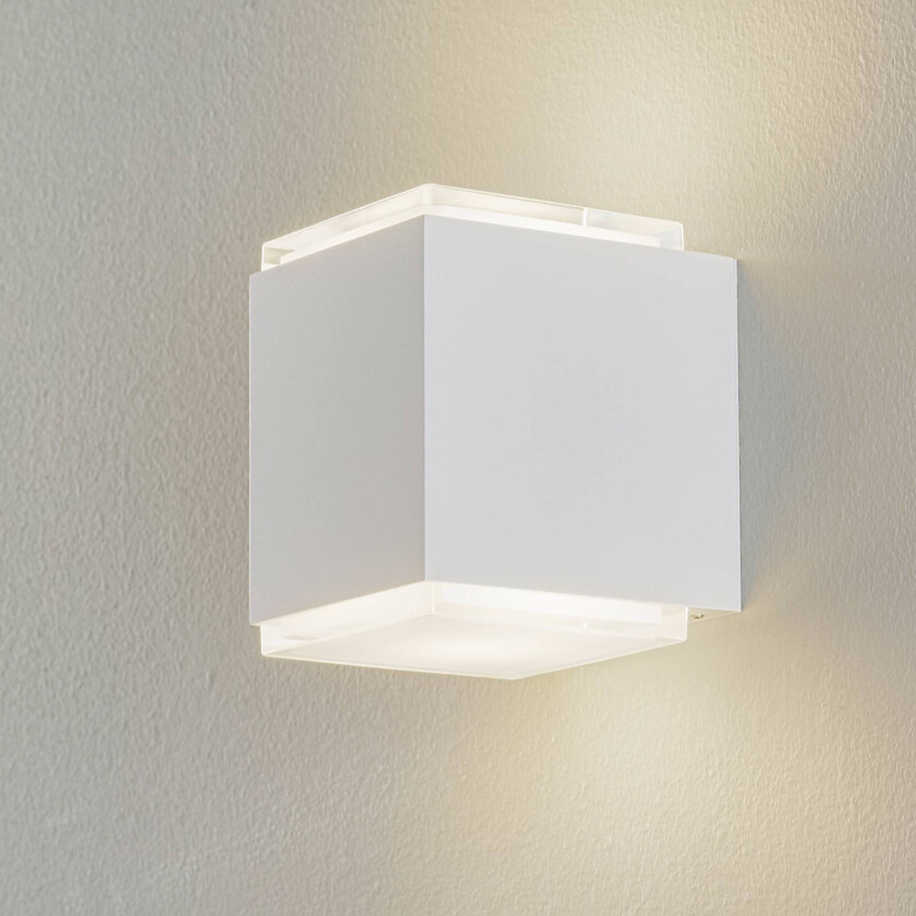 50064 LED-vegglampe 3 000 K 12 cm DALI hvitt