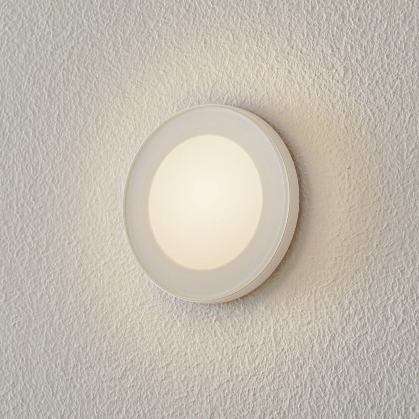 Accenta veggmontering rund ring hvit 160lm