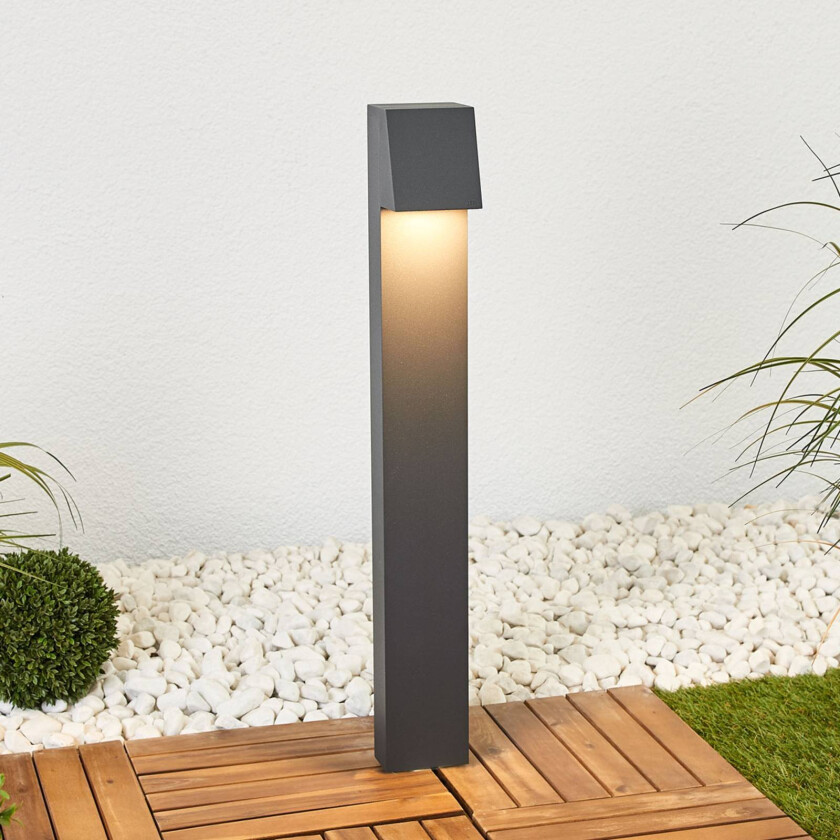 77237K3 veilampe kantet grafitt 3000K down