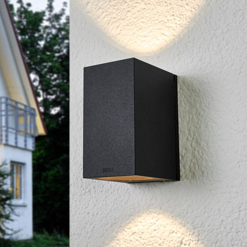 33590K3 utevegglampe, grafitt 3000K up/down