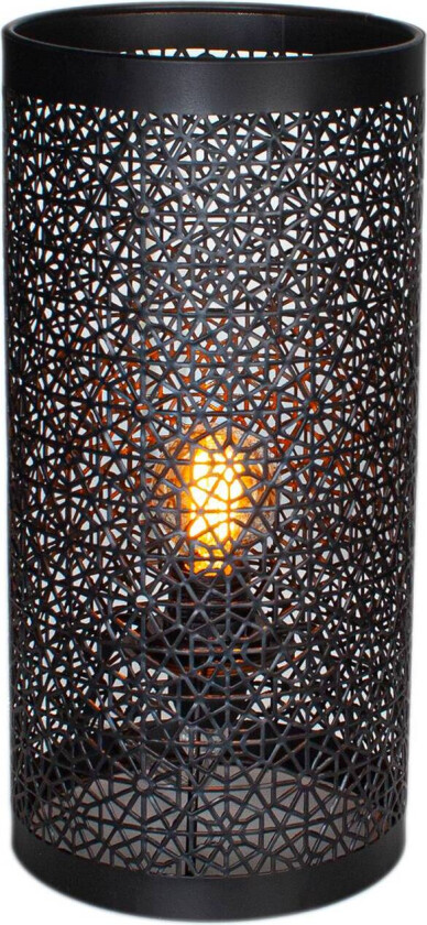 Hermine bordlampe, svart