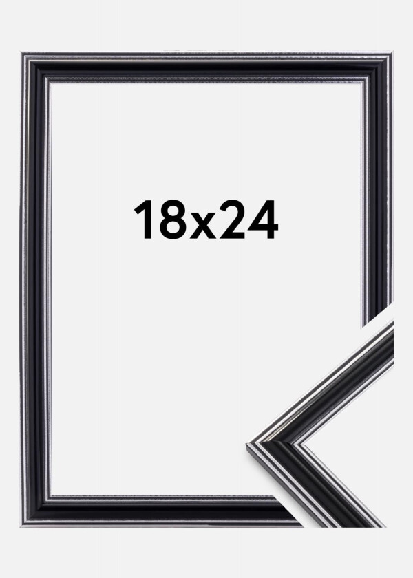 Focus Ramme Tango Svart 18x24 Cm