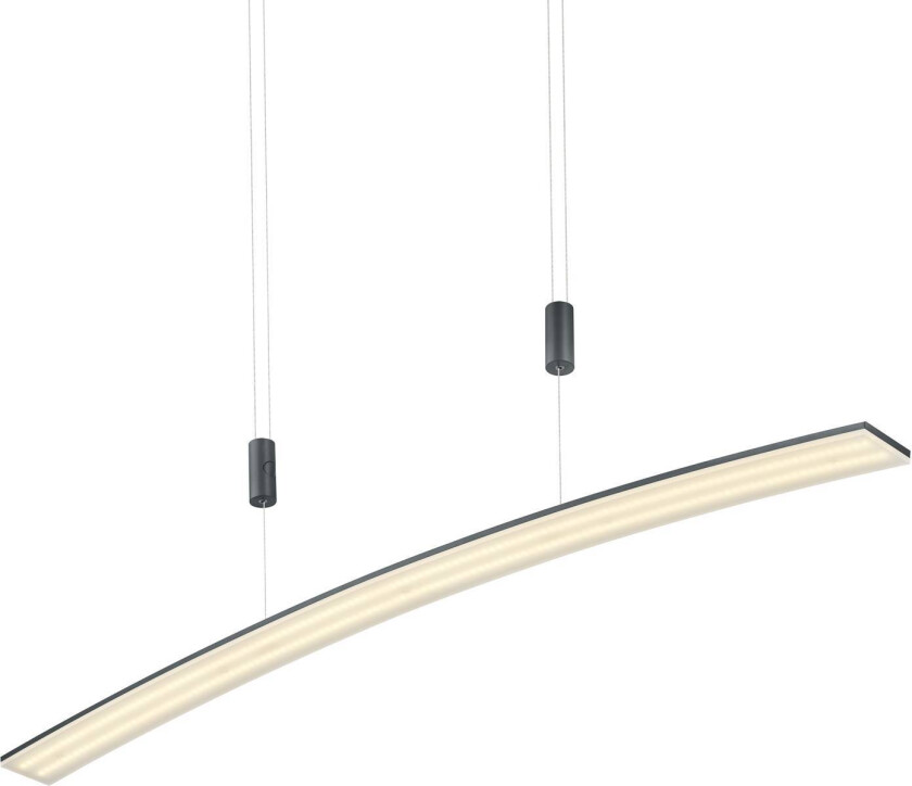 LED-pendellampe New Loire, antrasitt