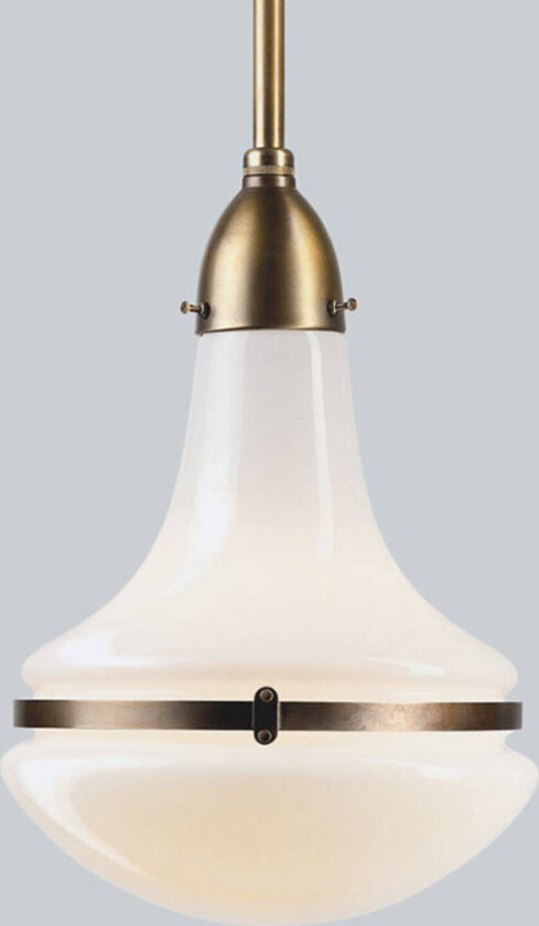 Pendellampe Frida i messing, Ø 24 cm