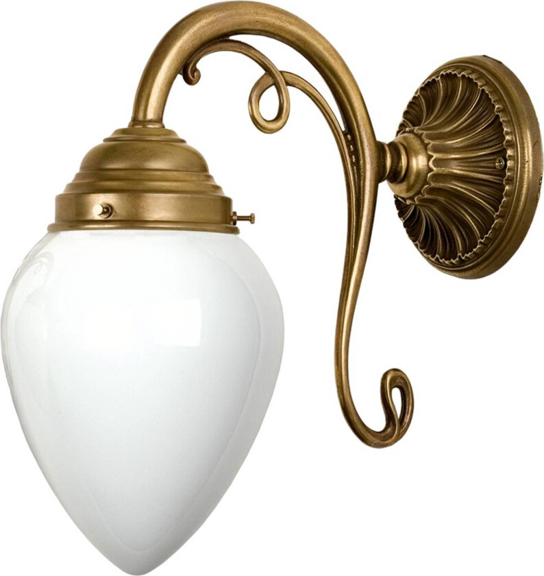 Elegant vegglampe Paris av messing