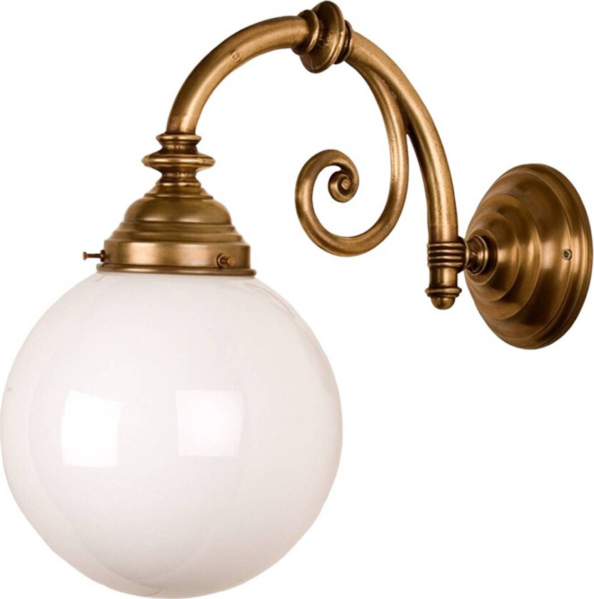 Vegglampe Frank av messing