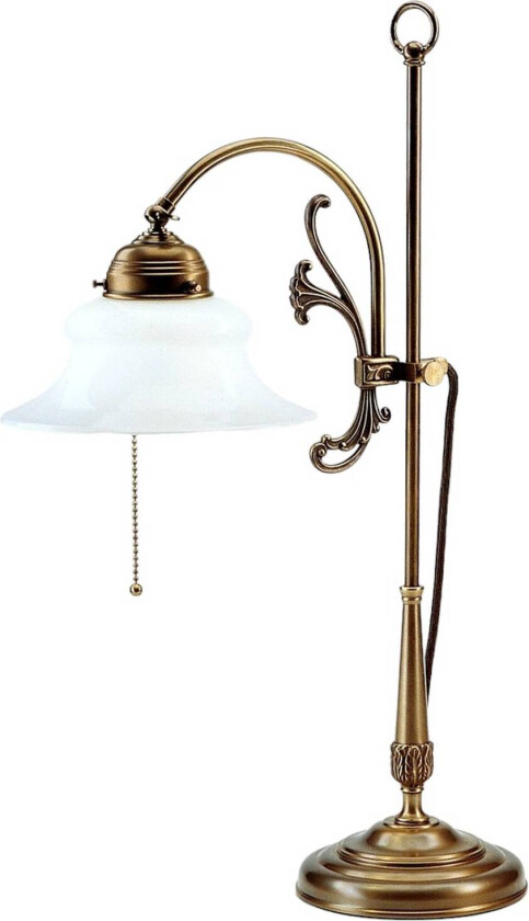 Bordlampen Elisabeth med filigranarbeid