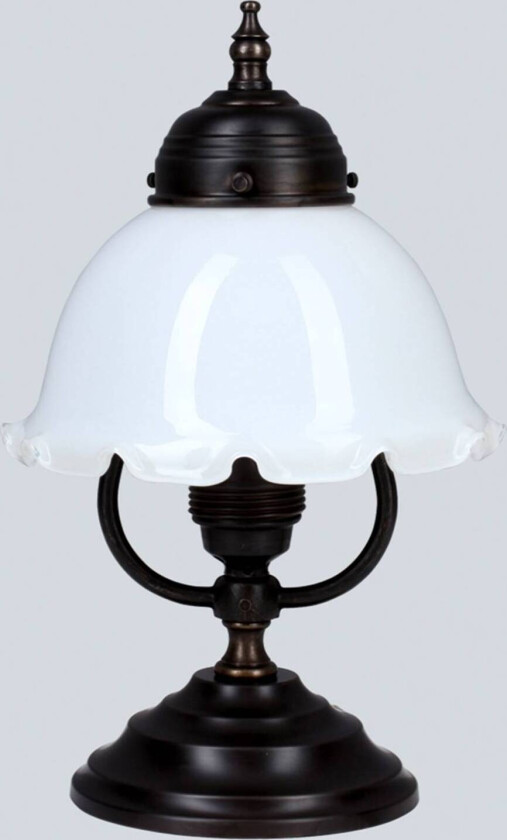 Antikk-rustikk bordlampe Karl