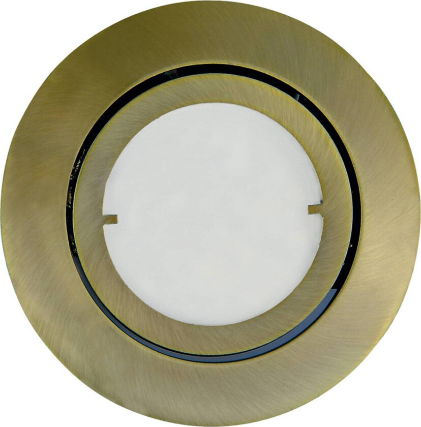 Joanie - LED-downlight i antikk messing