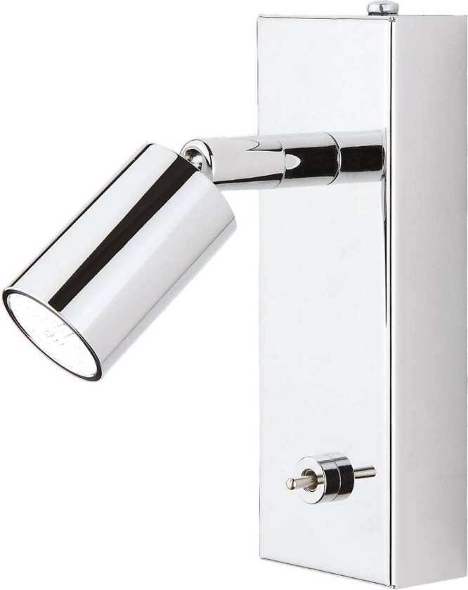 LED-vegglampe Karen med vippebryter