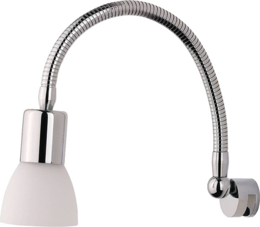 Praktisk JENNY speillampe med fleksibel arm