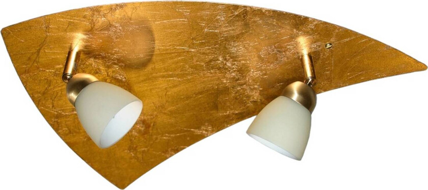 Elegance taklampe, 2-lys, gull