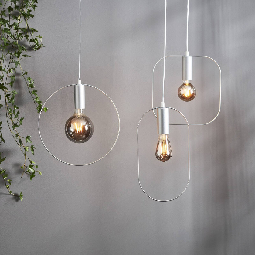 LED-pære E27 A60 Edison 2W Plain Smoke 2 100 K