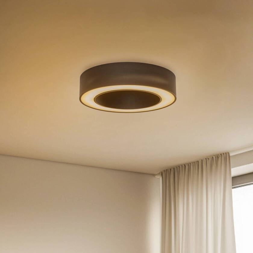 Biro Circle, DALI svart 3.000K Ø 45 cm