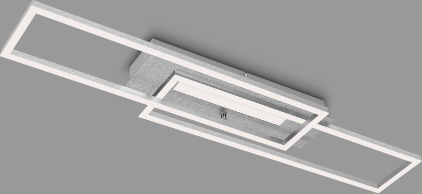 Frame Mid LED-taklampe, 3 000 K, aluminium