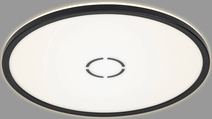 Gratis LED-taklampe, Ø 42 cm, svart