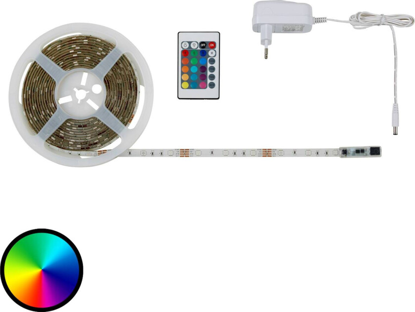 LED-Strip Flow, RGB, selvklebende