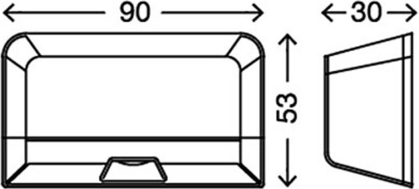 Knott LED-dørlåsbelysning, bevegelsesdetektor