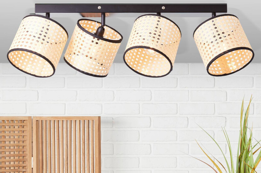 Wiley takspot med rotting, 4 lyskilder