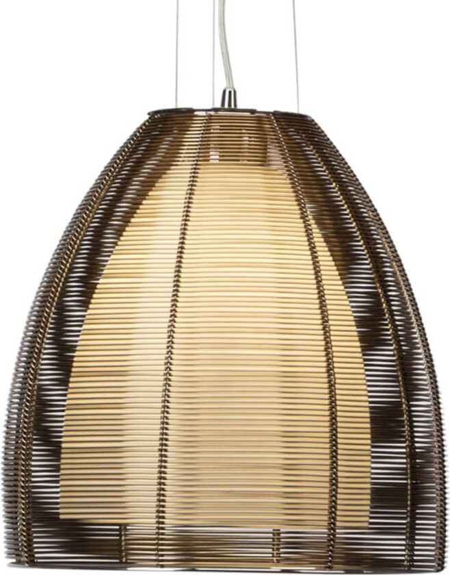 Hengelampe Relax, 1 lyskilde, 30 cm bronse