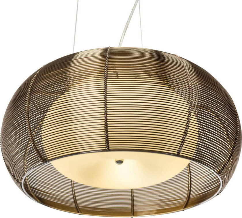 Hengelampe Relax, 1 lyskilde, 40 cm bronse