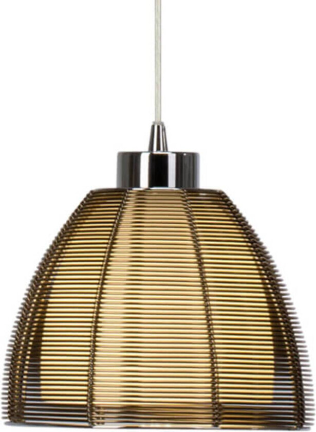 Relax Pendellampe, 1 lyskilde, 19 cm bronse