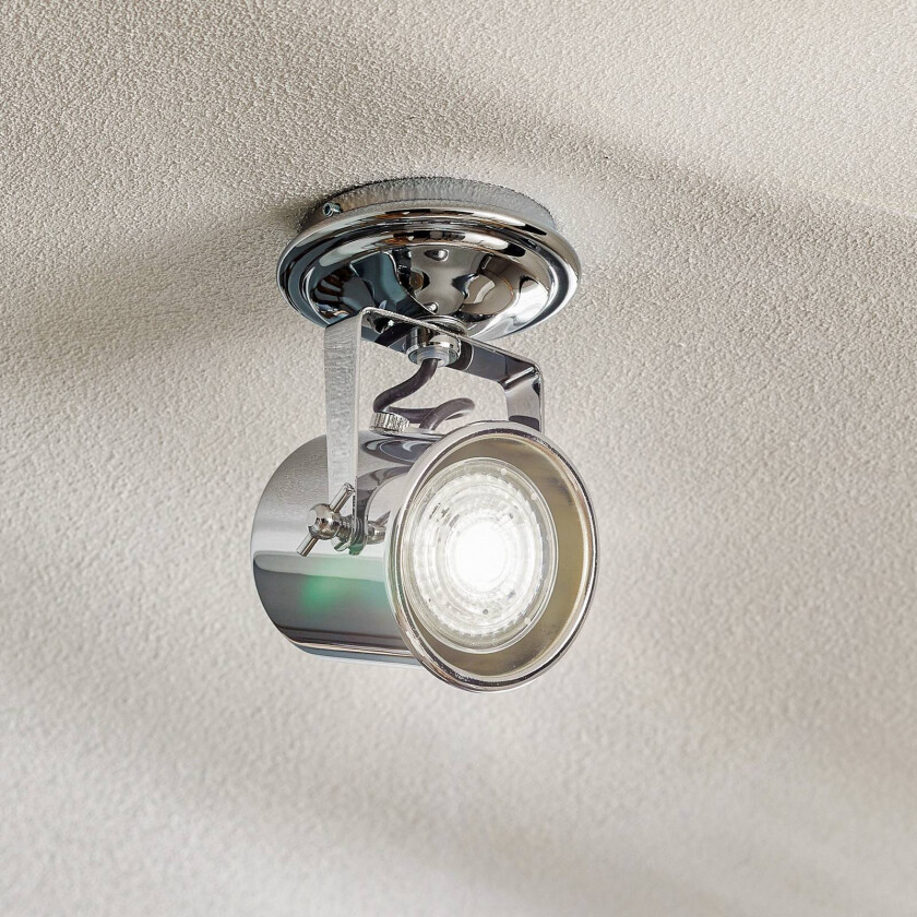 Takspot Canico, 1 lyskilde, krom