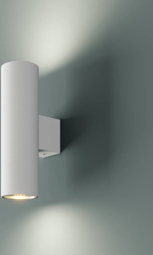 Vegglampe Marion, 2 lyskilder, hvit