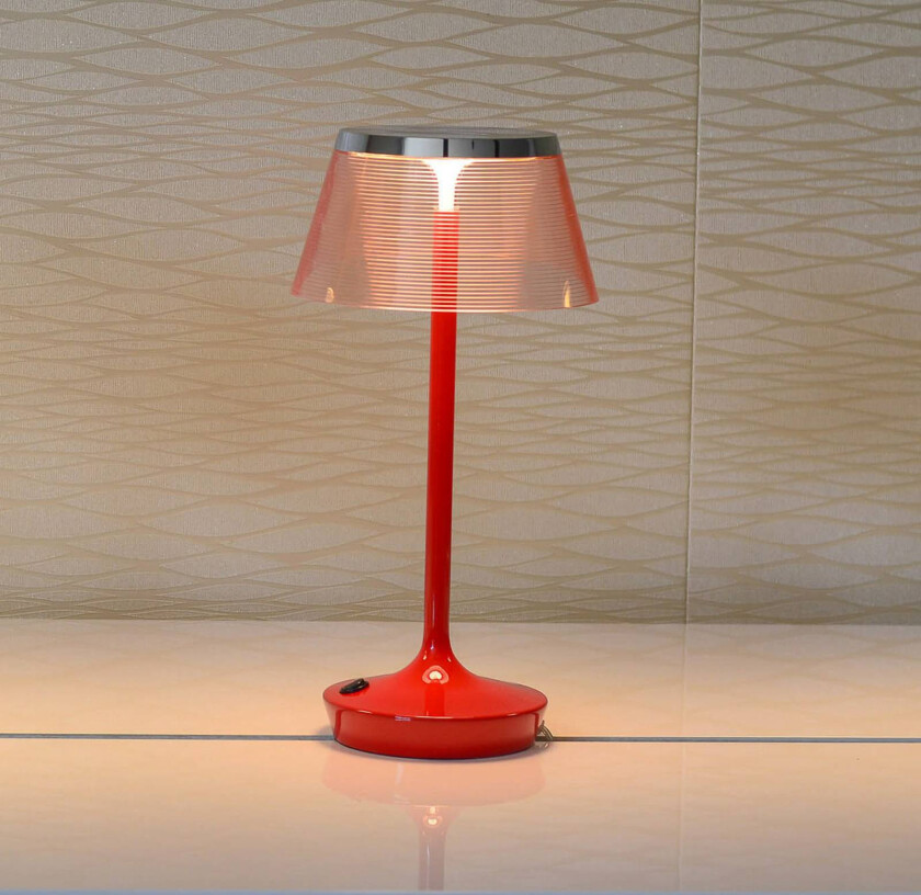 La Petite Lampe LED-bordlampe, rød