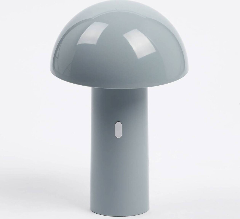 Capsule LED-bordlampe, mobil, grå