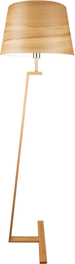 Memphis LS gulvlampe finert med ekte tre