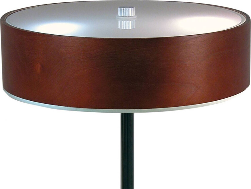 Malibu edel bordlampe med ibenholtdekorasjon