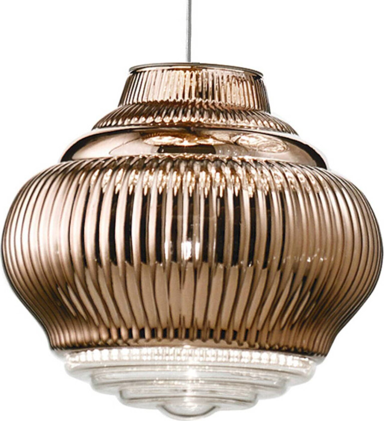 Bonnie pendellampe 130 cm bronse metallic