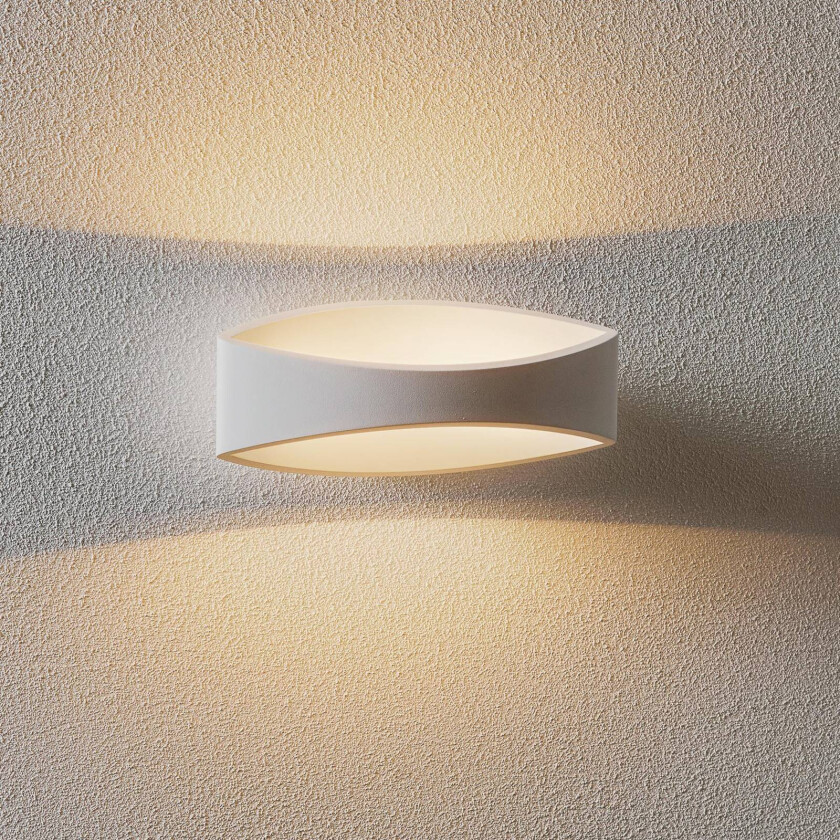 Perfekt formet LED-vegglampe Bridge