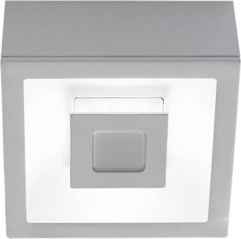 LED-taklampe Eclipse, kantet