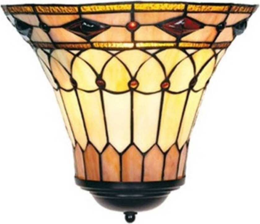 Vegglampe i Tiffany-stil MEDUSA