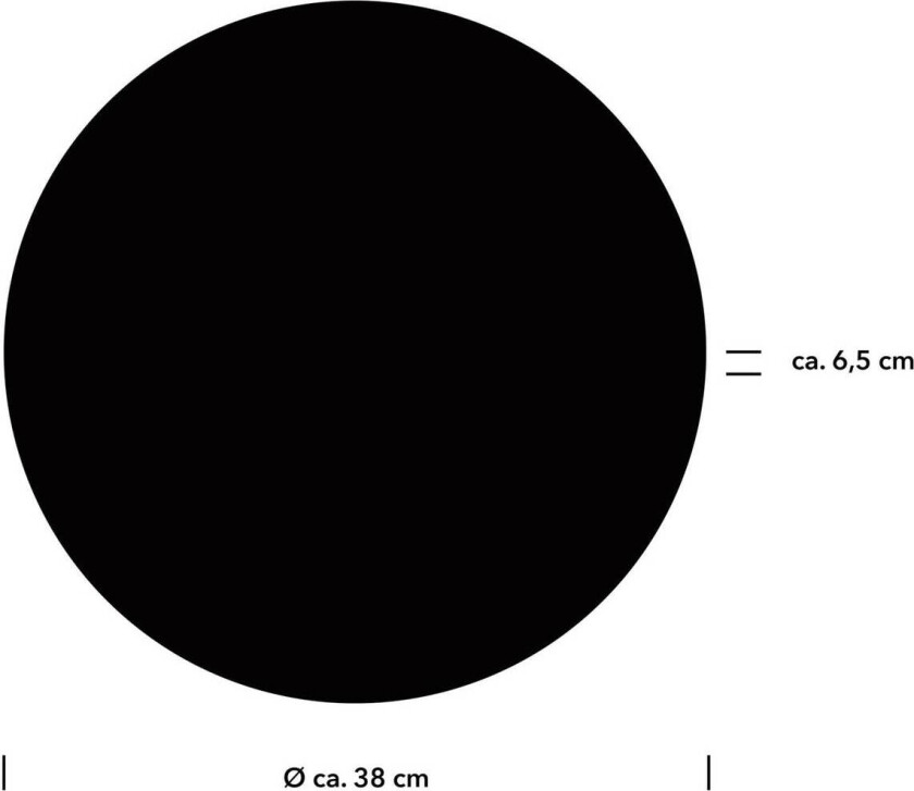 Aaron LED-vegglampe, Ø 38 cm, svart, CCT, fjernkontroll