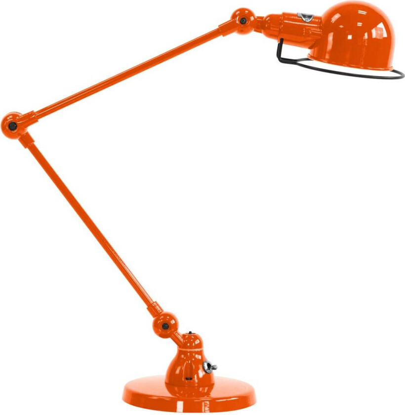 Signal SI333 bordlampe med sokkel, oransje
