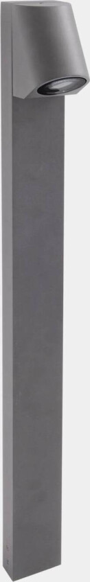 Bob Veilampe, grå, høyde 80 cm, aluminium