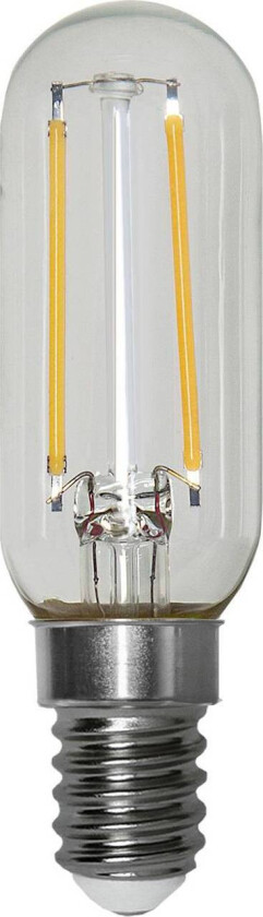 LED-pære T25, E14, klar, glødetråd, 1,8 W, 2700 K