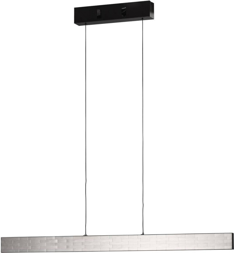 LED-pendellampe Aluro, metall, fjernkontroll, CCT, dimbar