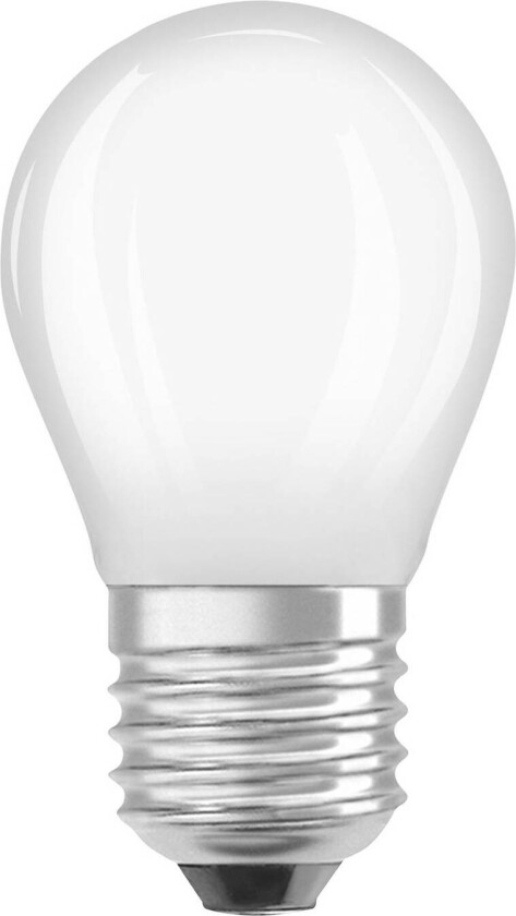 OSRAM LED-pære dråpe E27 1,2W matt 2 700K 255lm
