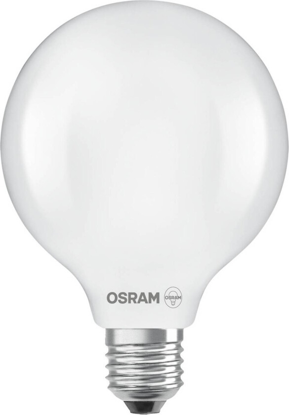 OSRAM LED-pære Globe G125 E27 7,2W matt 6,500K